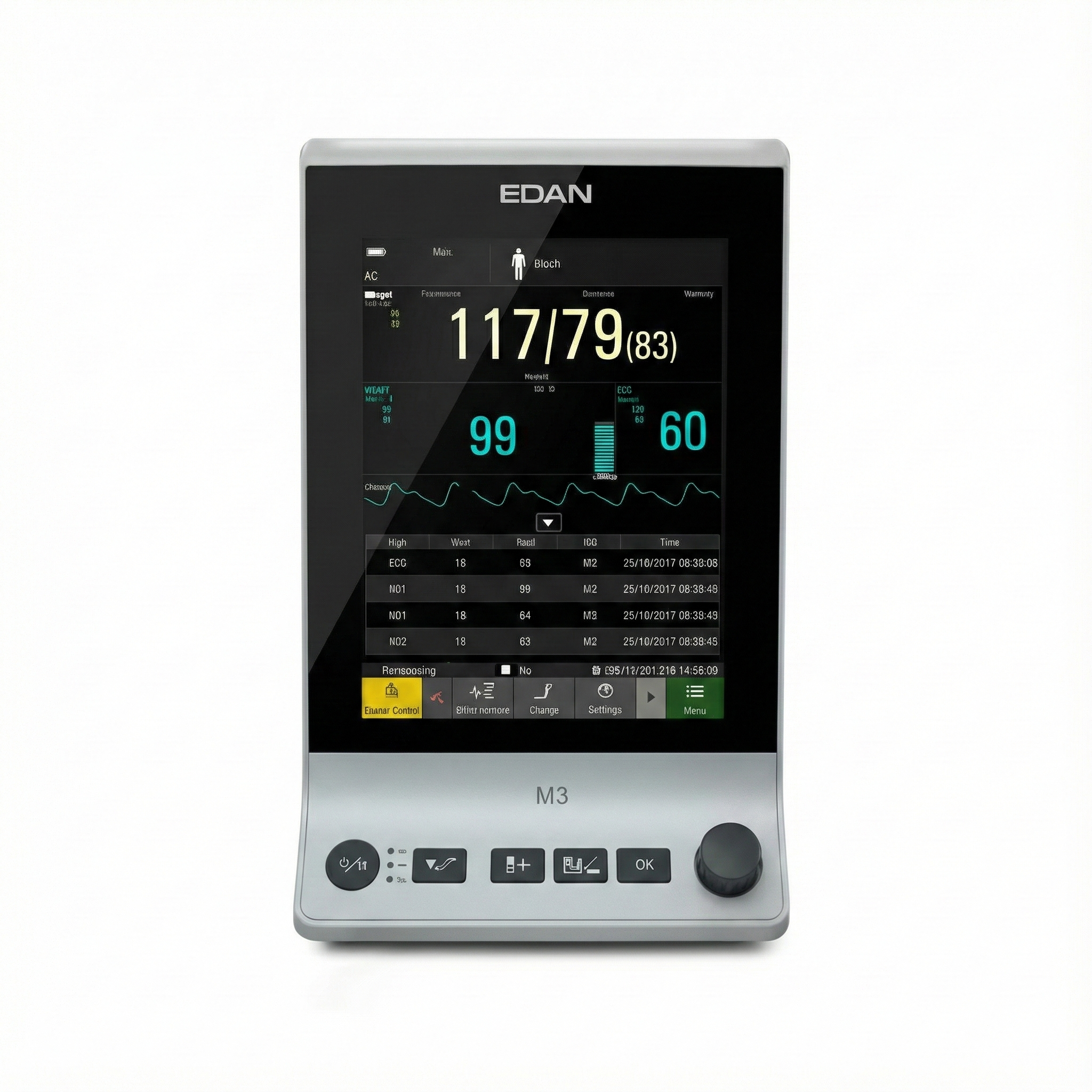 iM3 Monitor de Signos Vitales Edan iM3 - Pantalla Táctil 8" y Conectividad WiFi